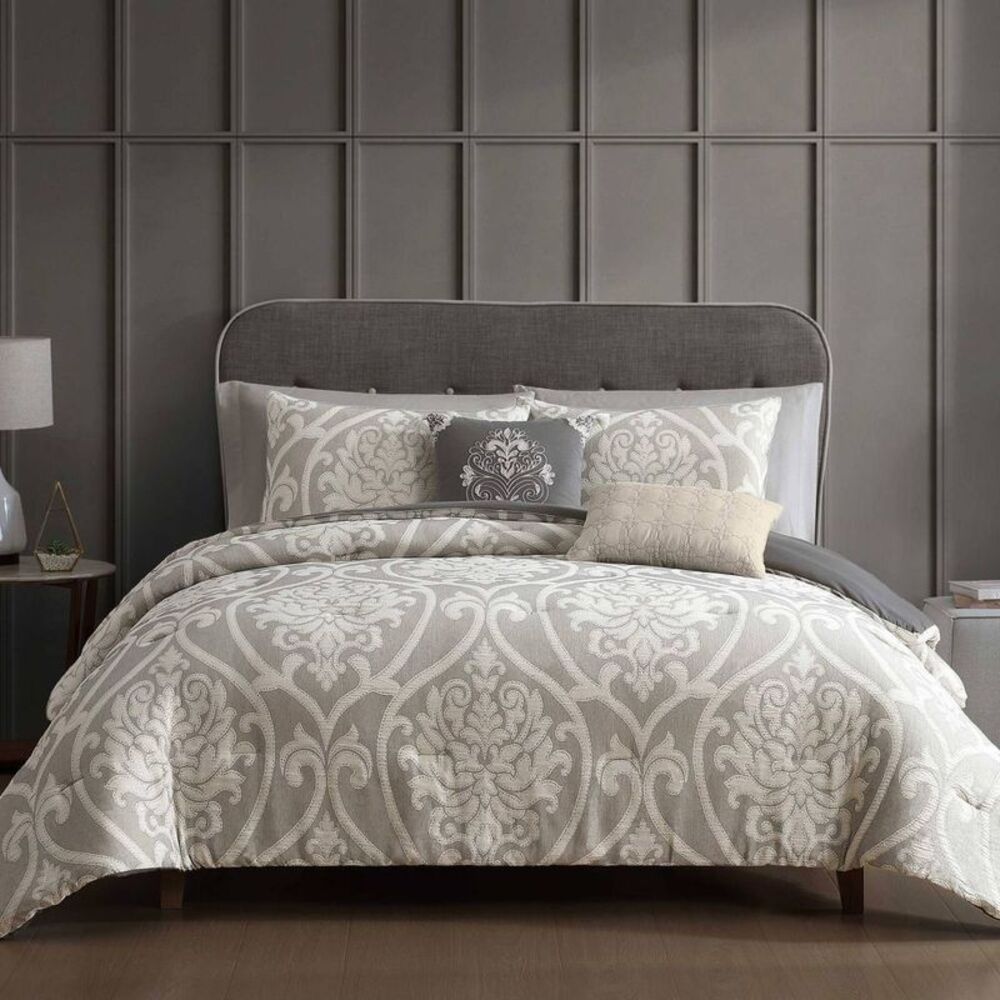 Hallmart Collectibles 5pc Queen Amaya Bedding Set Multicolored